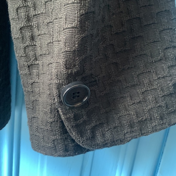 Ann Taylor cotton jacket.  Size 2.  3/4 sleeve. - Picture 4 of 6